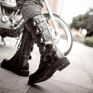 bottes gothiques pour homme
