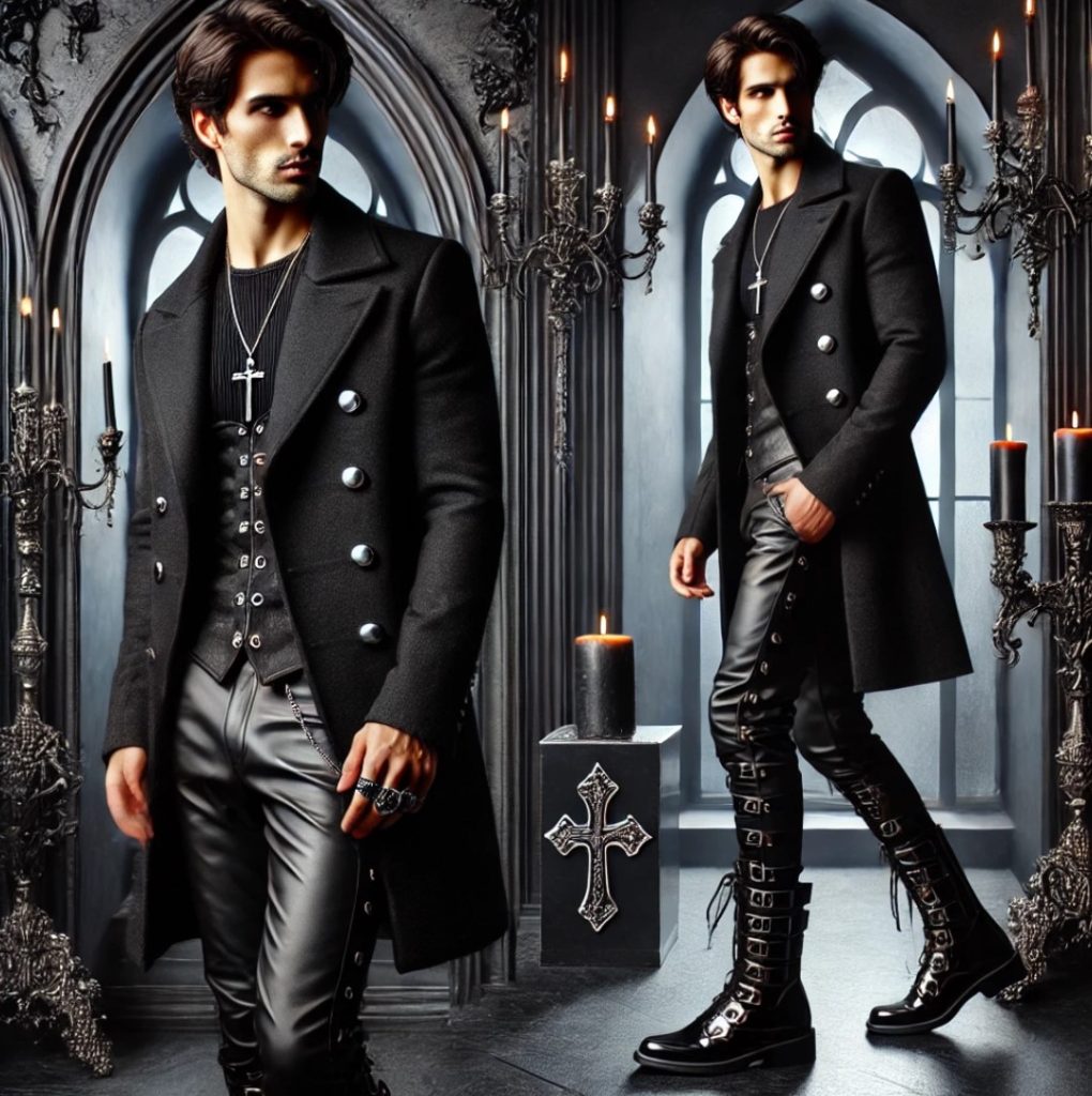 tenues gothiques hommes
