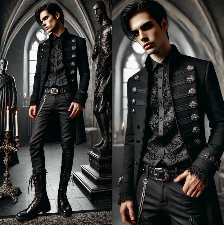 conseils vêtements gothiques pour homme